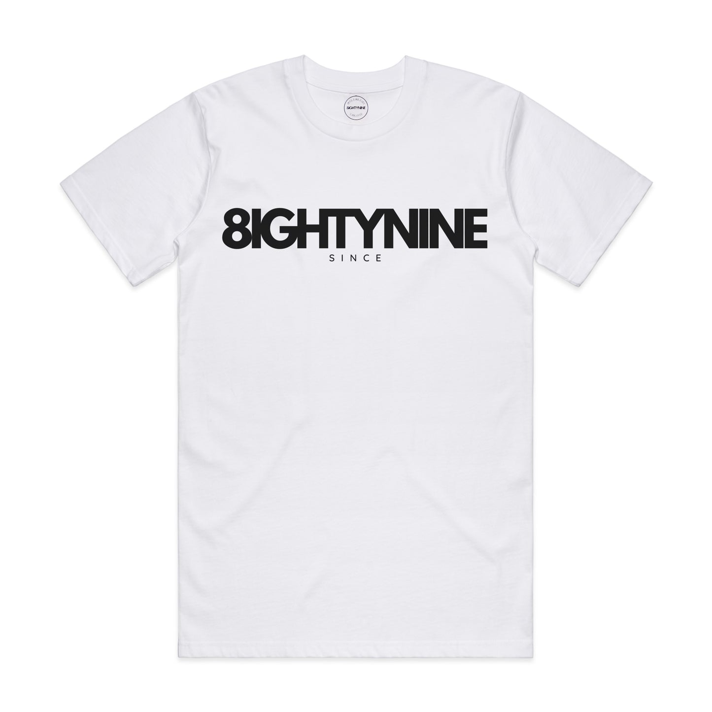 Classic 8IGHTYNINE White Tee S/L